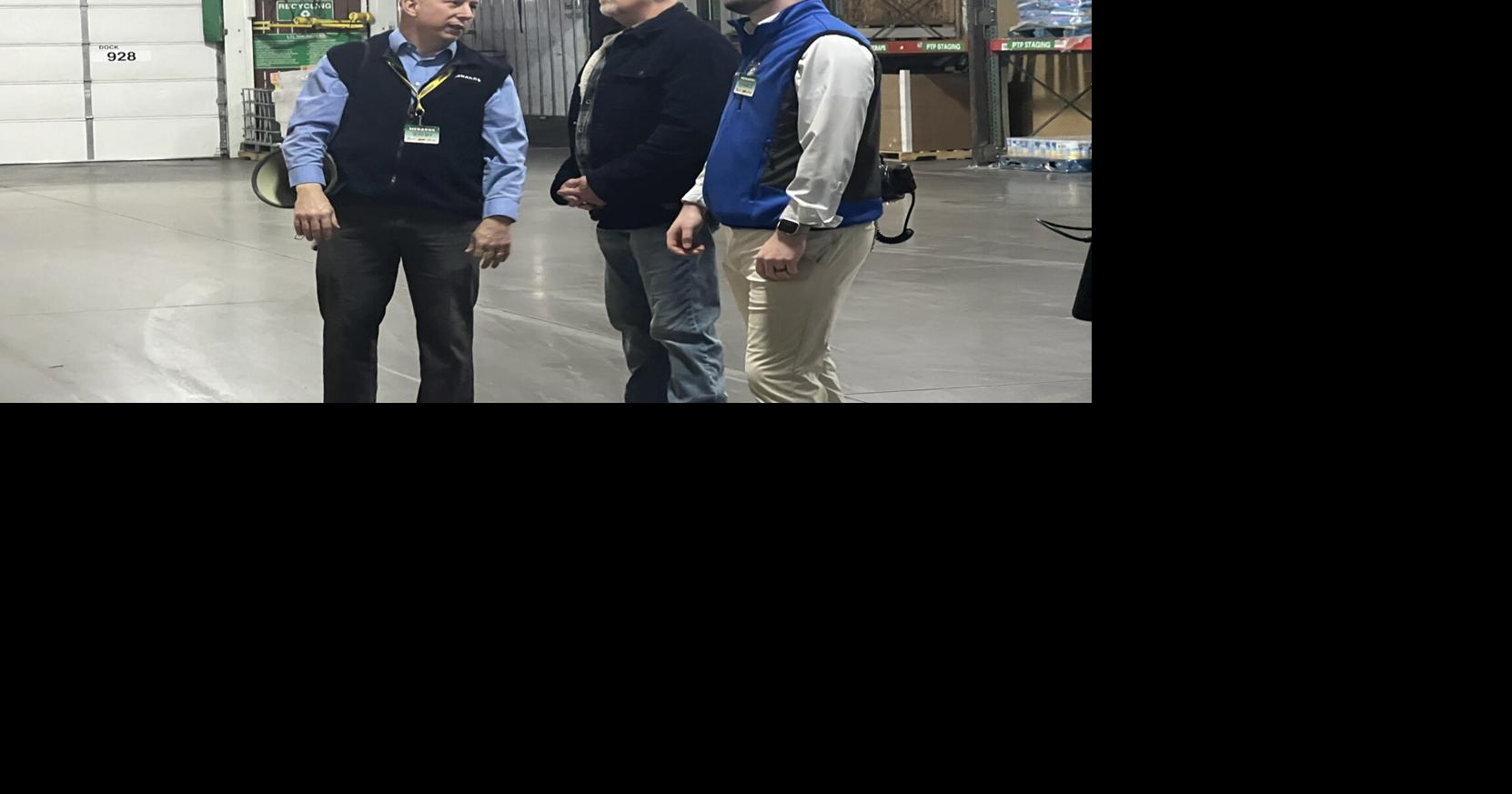 Judge Schimel visits Menards Distribution Center after Wednesday night ...