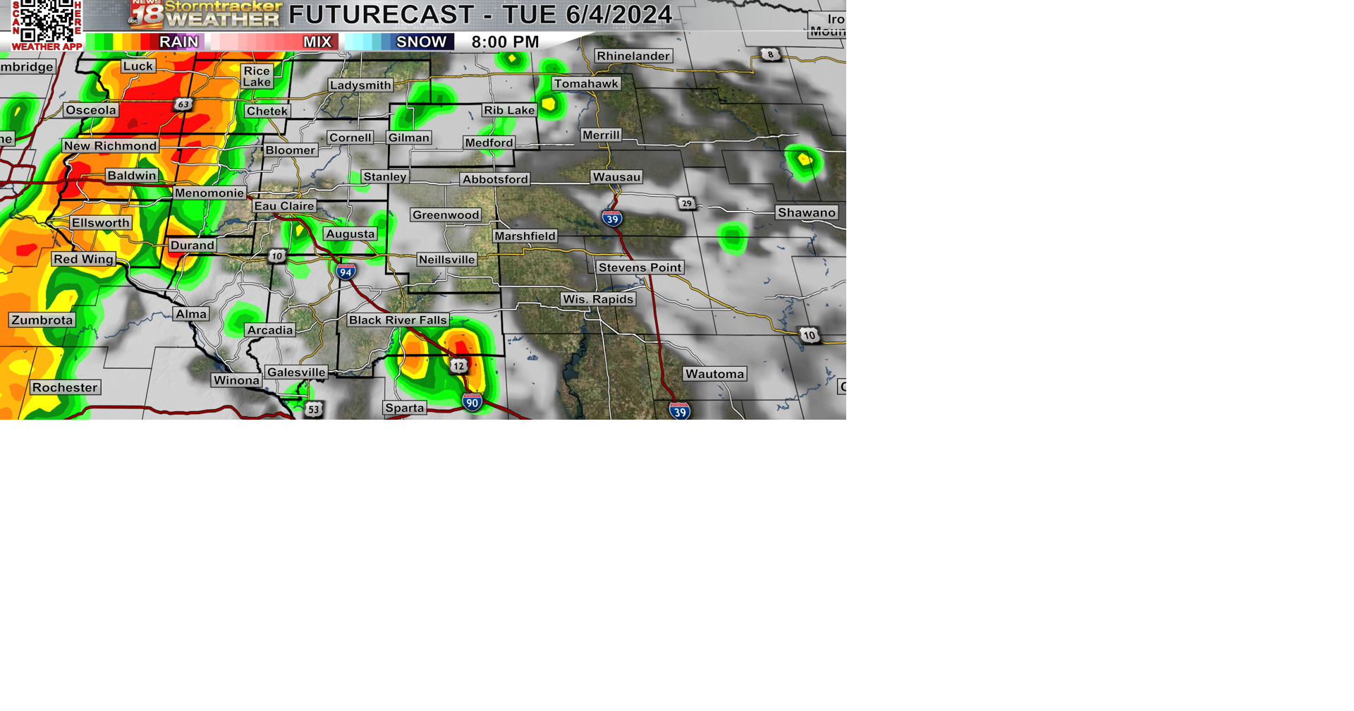 Chances for strong storms and heavy rain continue Tuesday afternoon ...