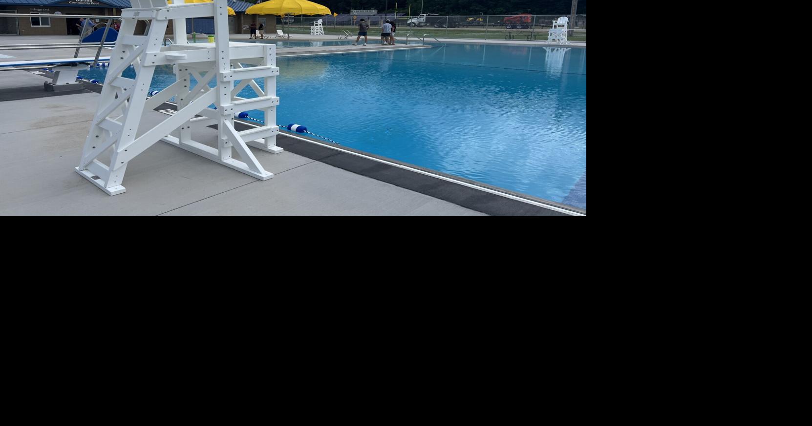 Durand's Community Pool cuts the ribbon and officially opens to the ...