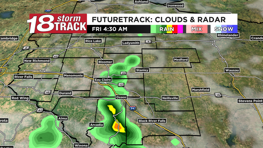 Higher humidity and storm chances will begin to move in tomorrow and ...