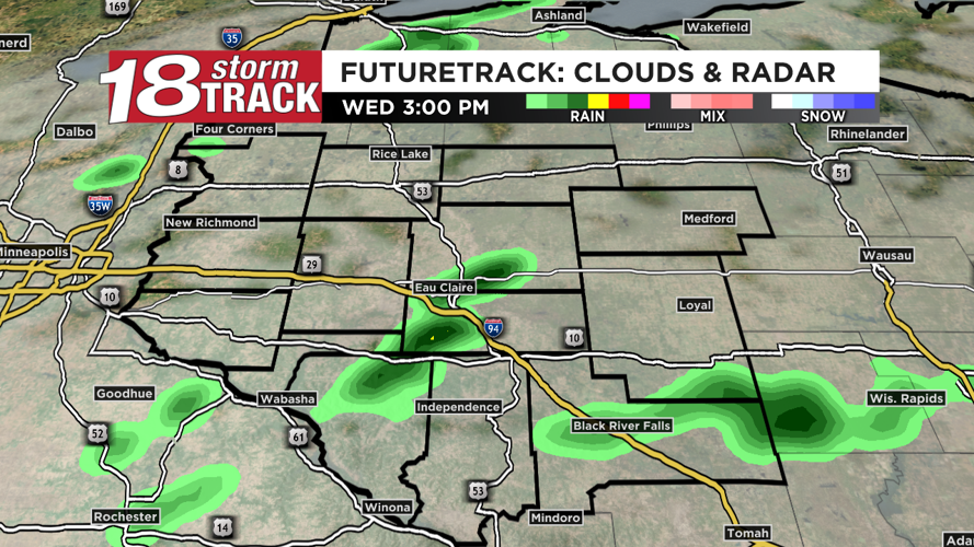 Slight chance of rain tonight and tomorrow; Patchy fog Wednesday ...