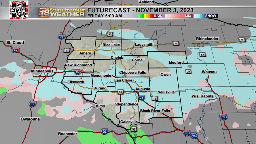 Temperatures continuing to warm up along with rain and snow chances for ...