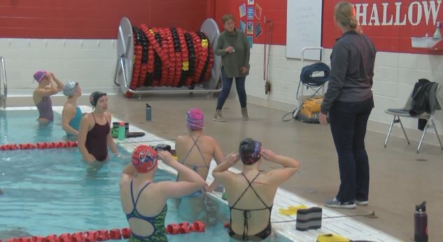 Chippewa Falls McDonell swim team chasing titles record times at