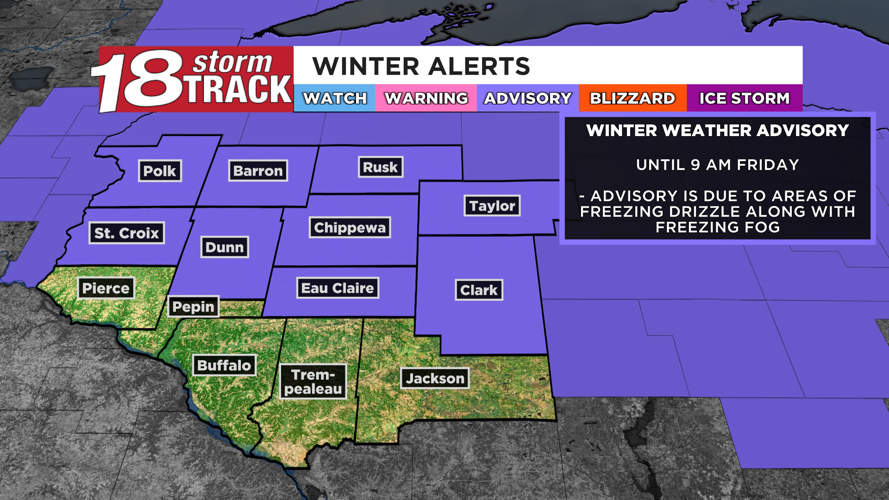 Foggy with icy roads to begin our Friday; tracking another system to ...