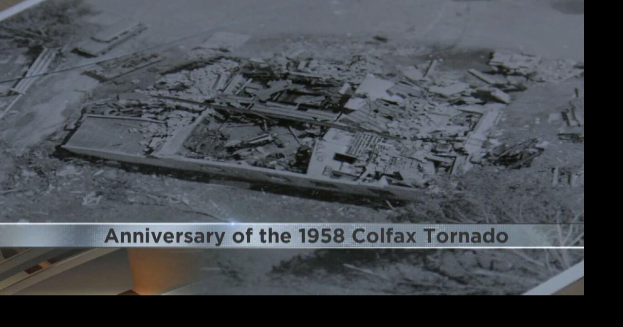 Anniversary of the 1958 Colfax tornado Video