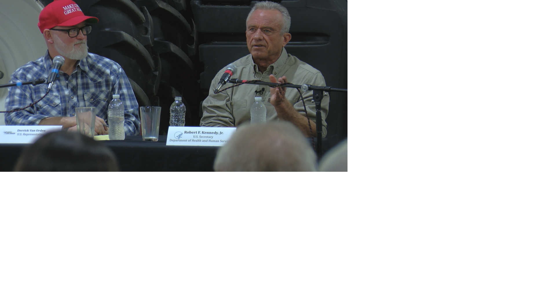 HHS Sec. Robert F. Kennedy talks rural health and more in Elk Mound visit