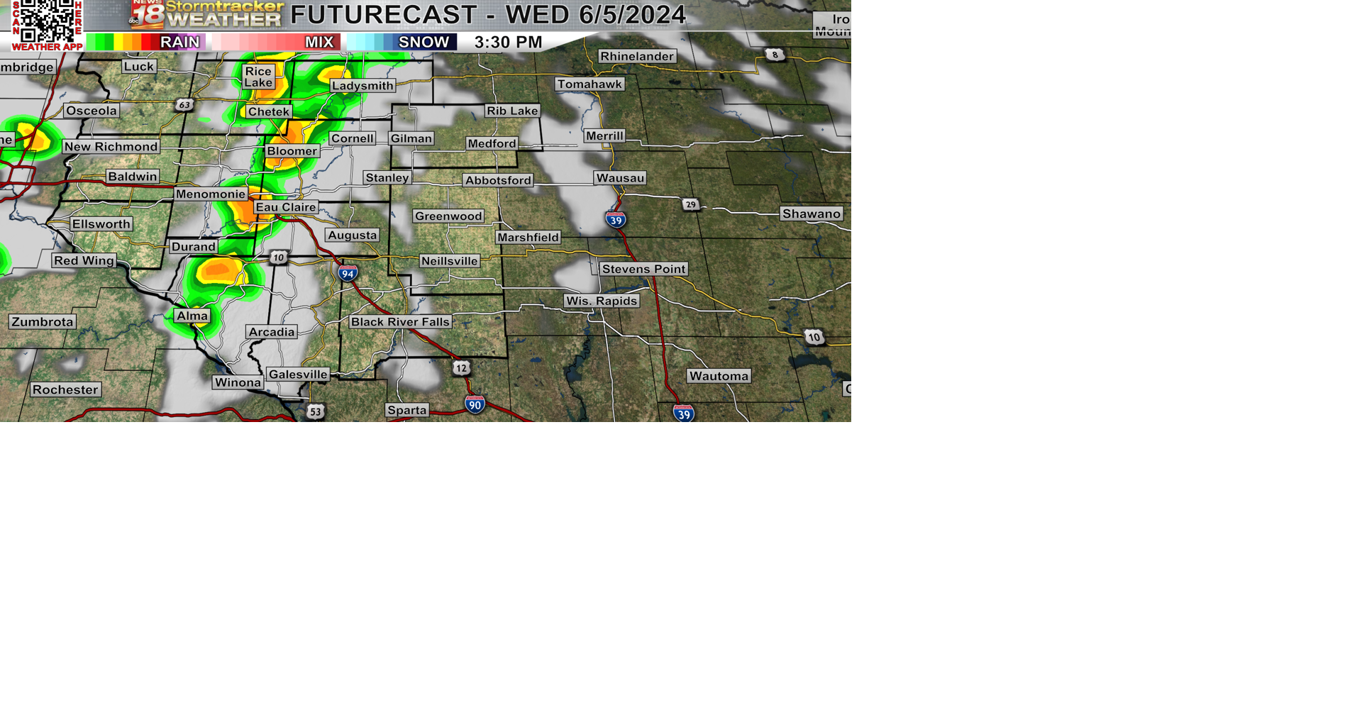Strong storms likely this evening, shower and storm chances return ...