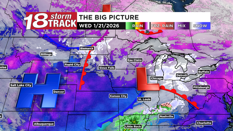 Chance of scattered snow showers today; dangerously cold conditions set ...