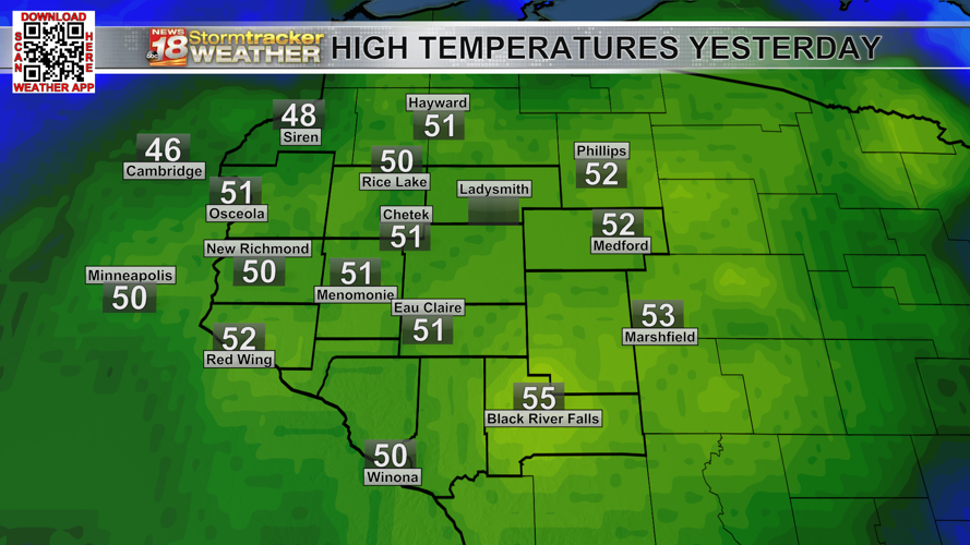 Record temperatures expected for most of the week; rainy weather for ...
