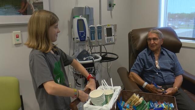 How a 10 year old is making a difference at Eau Claire cancer