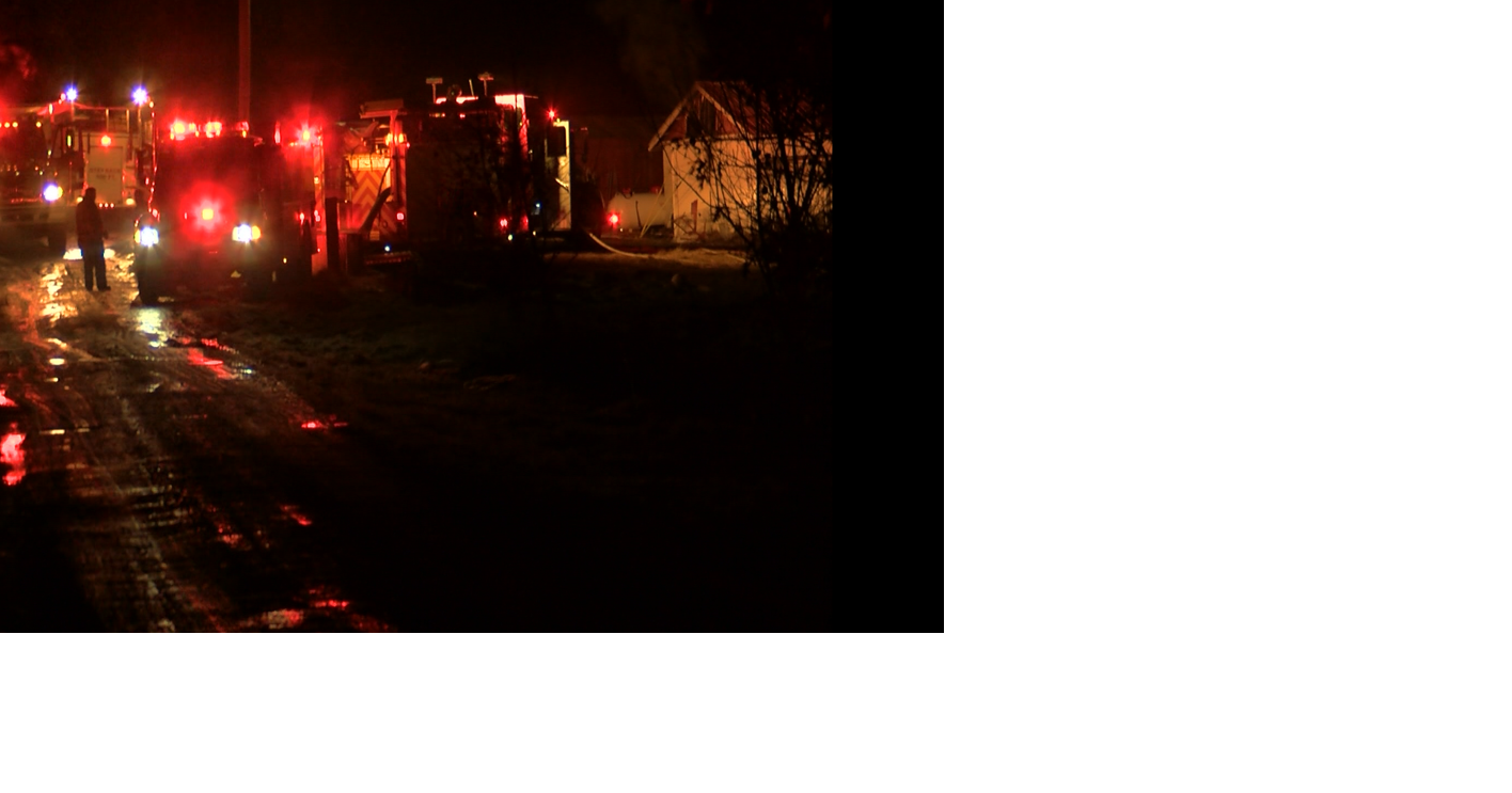 Small wildfire breaks out from barn fire, no injuries reported | Top ...