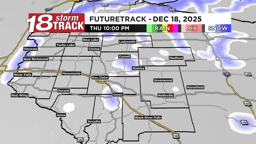 Tracking the next clipper system to bring some rain, wind, light snow ...
