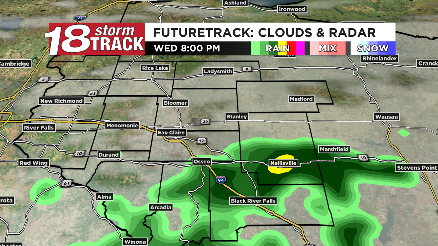 Heavy rain rates expected at times tomorrow into Friday as