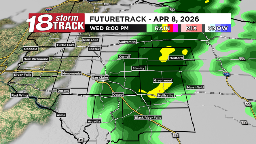 This week to start chilly and blustery with a chance of rain midweek ...