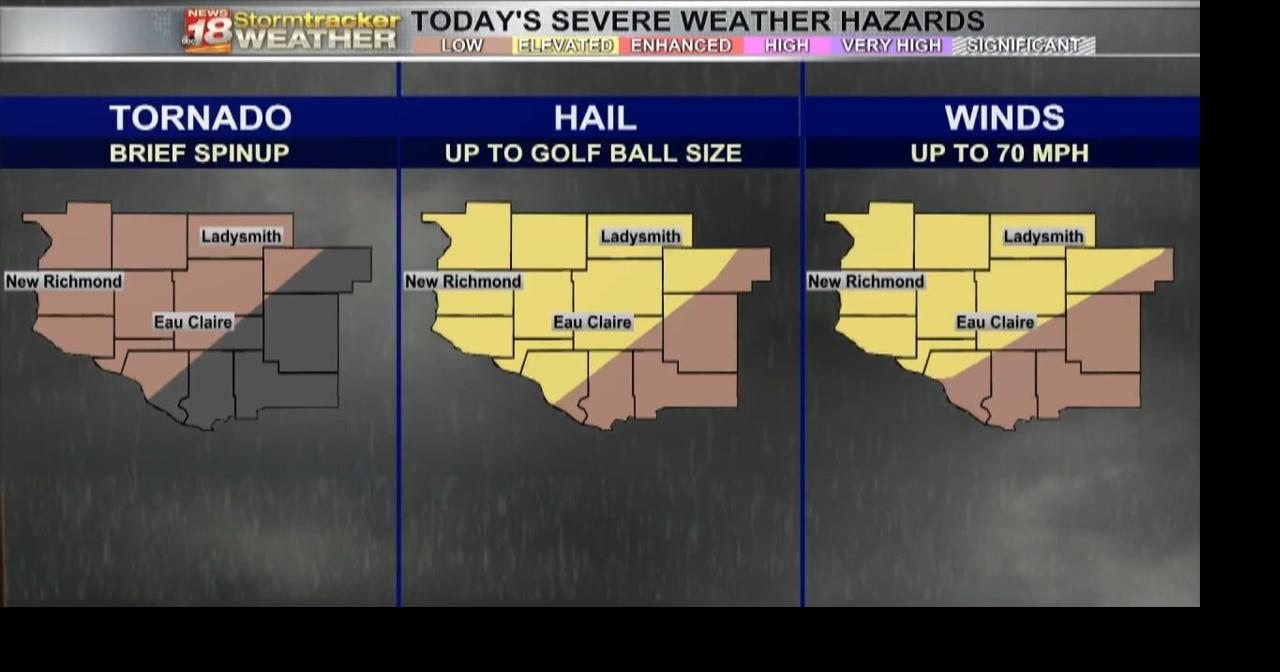 A warm, humid and windy Wednesday with a threat for strong to severe t ...