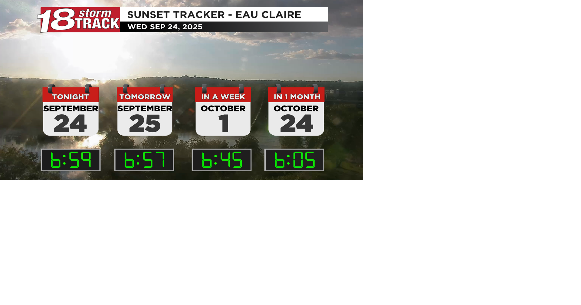 Sunset Tracker 4 Days605.png | | wqow.com