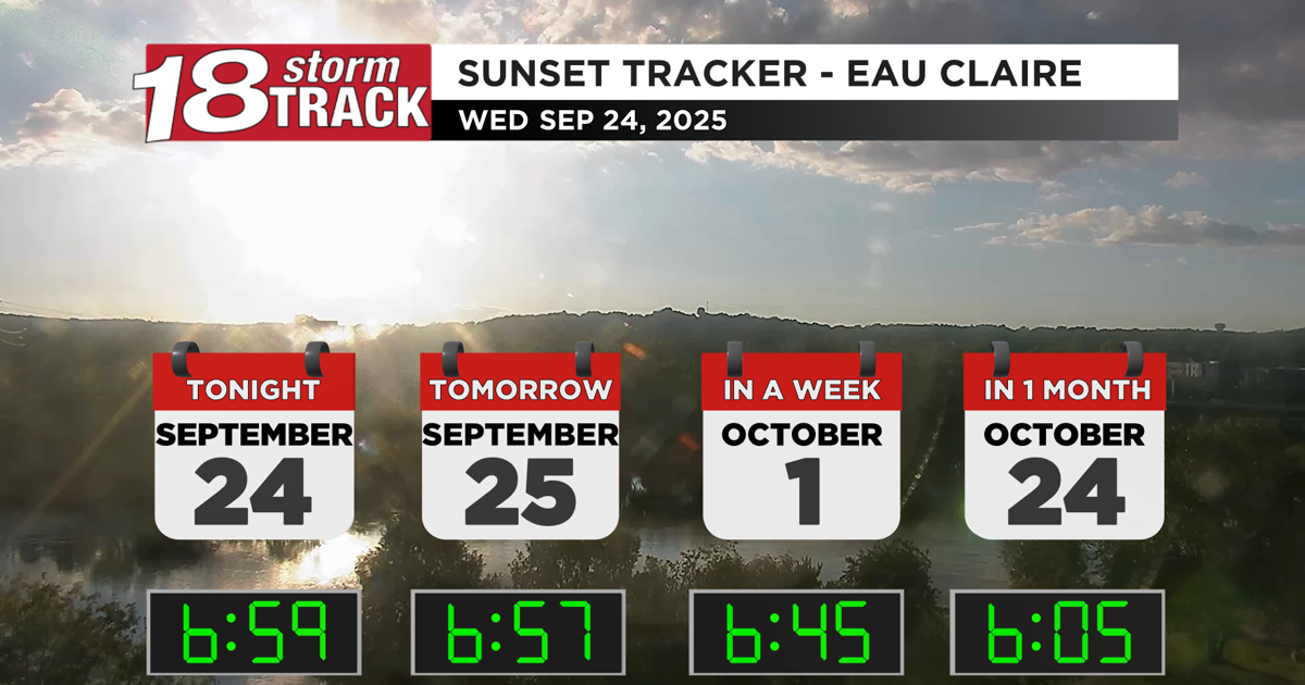 Sunset Tracker 4 Days605.png | | wqow.com