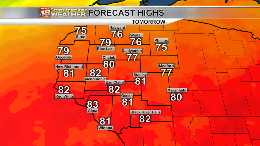 Unseasonably warm to begin the week before turning colder; rain and ...