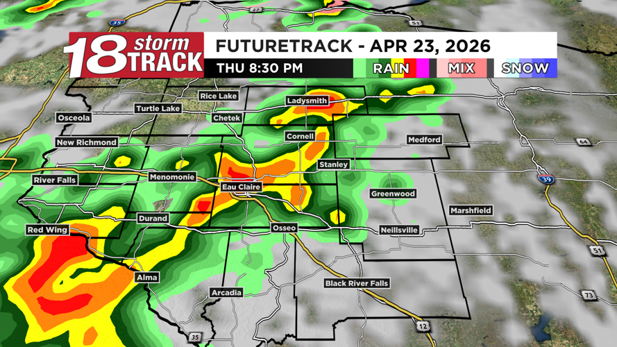 Another warm and sunny day ahead; tracking rain and storm chances late ...