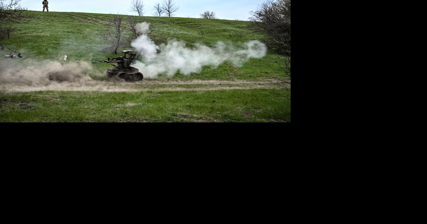 ‘Robots don’t bleed’: Ukraine sends machines into the battlefield in ...