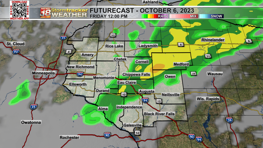 The first weekend of October starts off chilly, breezy and dreary ...