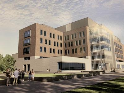 UWEC Science and Health Sciences Building Rendering