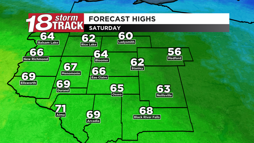 More spring-like temperatures expected the next seven days with ...