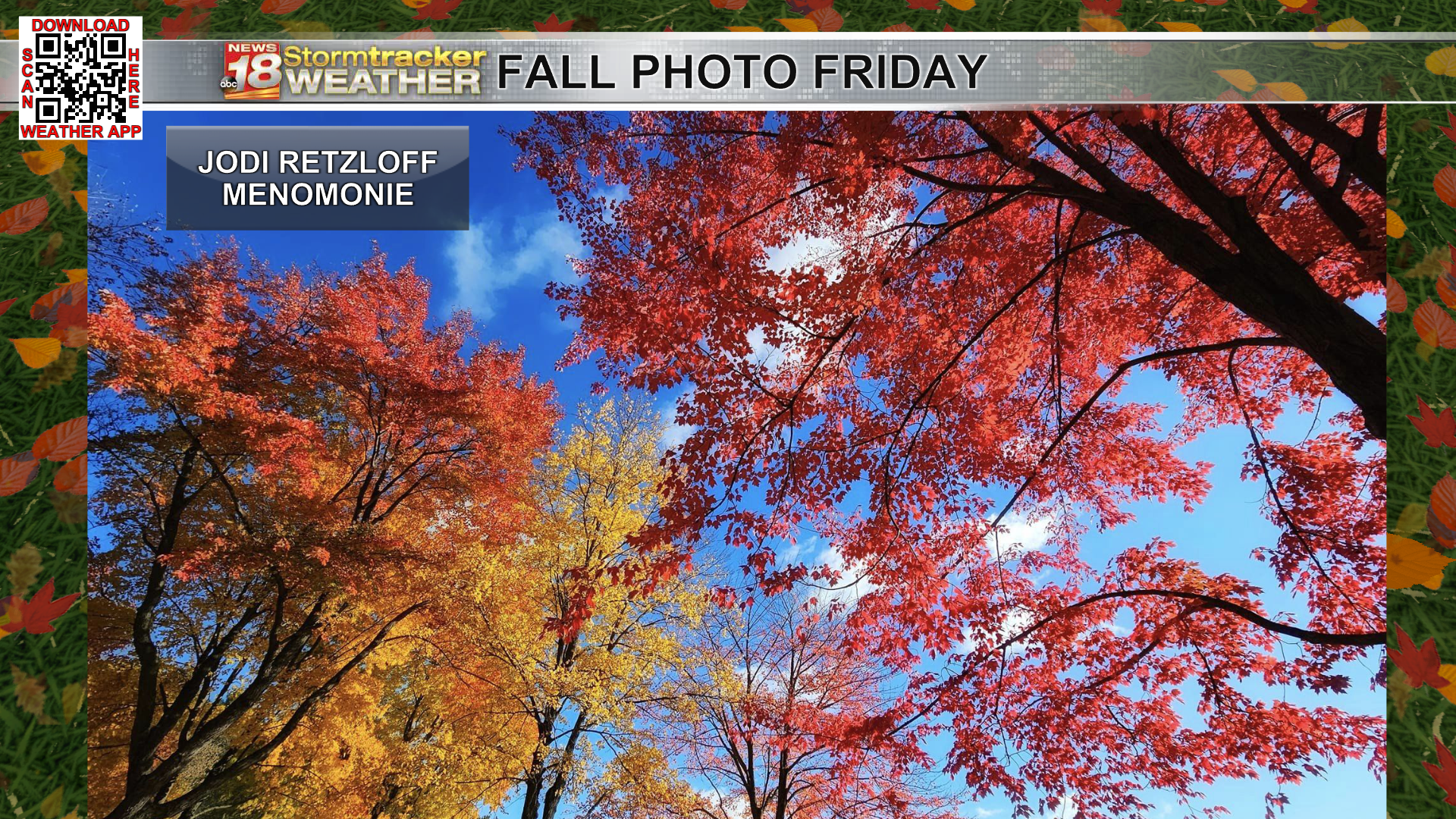 Peak Fall Colors And Near Record Warmth, Though It Will Be A Bit Breezy ...