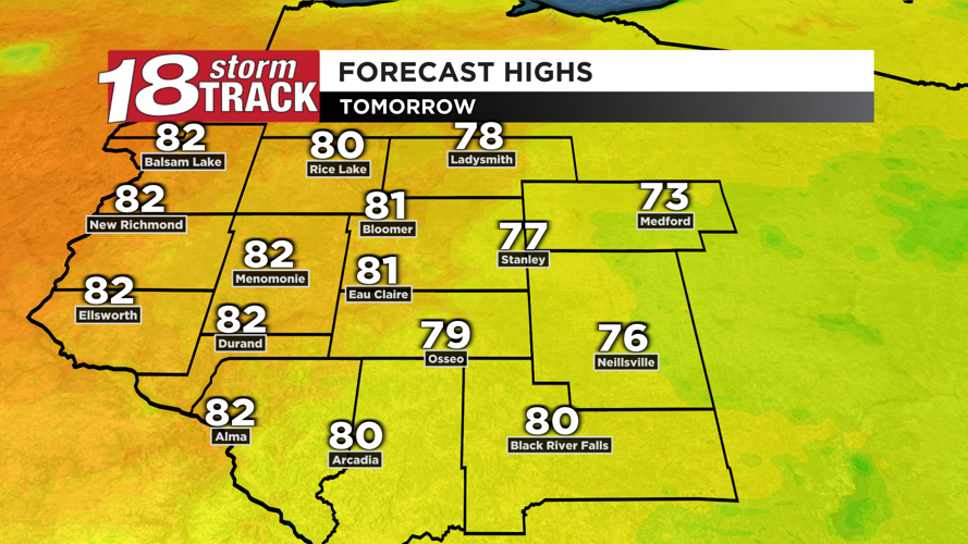 A sunny and seasonably mild Thursday ahead; warming up for the weekend ...