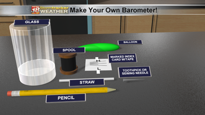 Kid friendly activity: Build your own barometer! | Weather ...