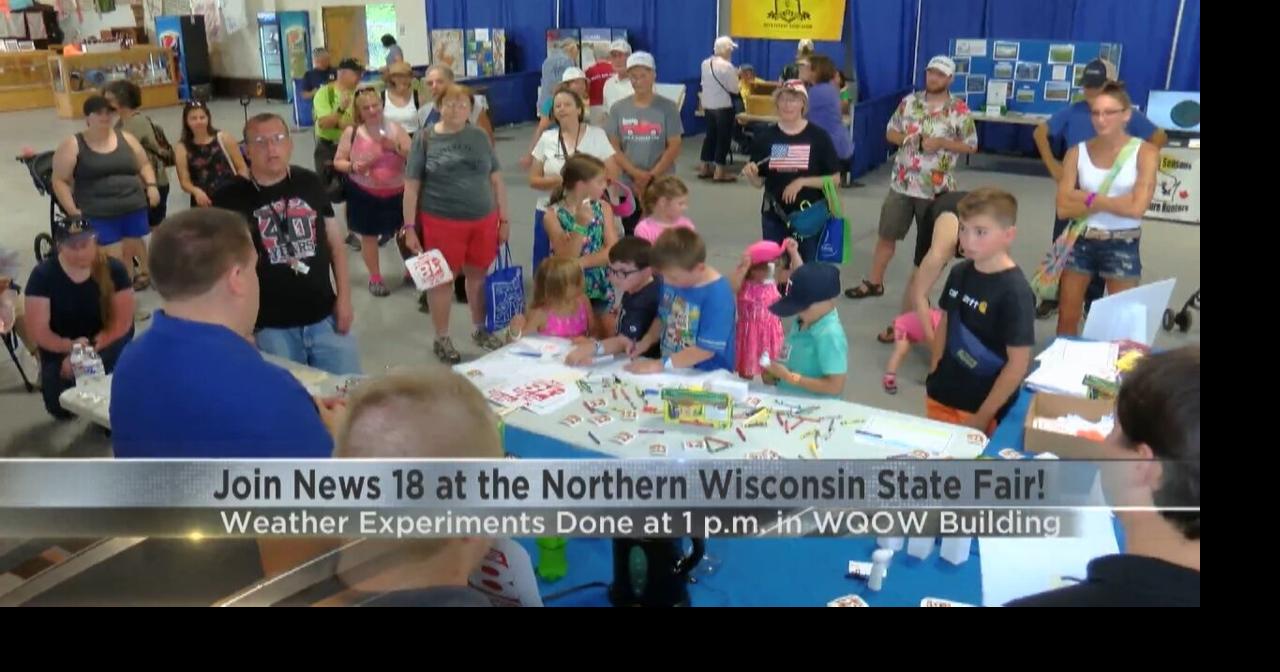 Join News 18 Weather at the Northern Wisconsin State Fair Video