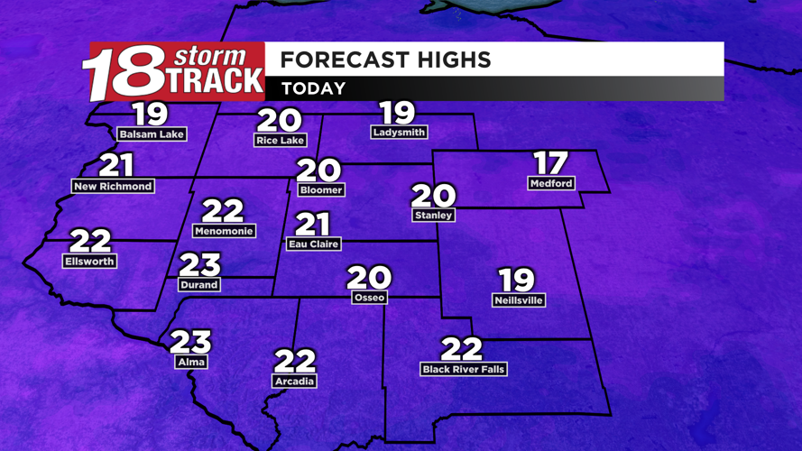 St. Patrick's Day to start dry with sunshine and end with snow showers ...