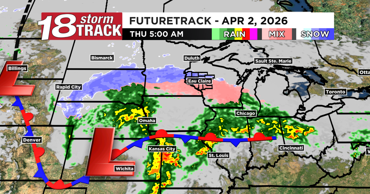 Messy spring system to bring sleet, freezing rain, rain and some snow ...