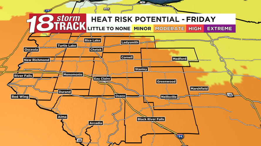 Rain chances around through Friday night and again next week; hot and ...