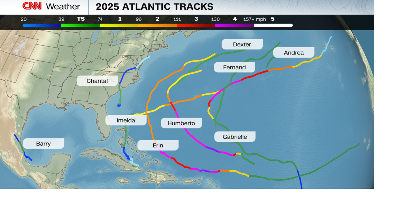 Tropical Storm Jerry has formed and should strengthen into the Atlantic ...