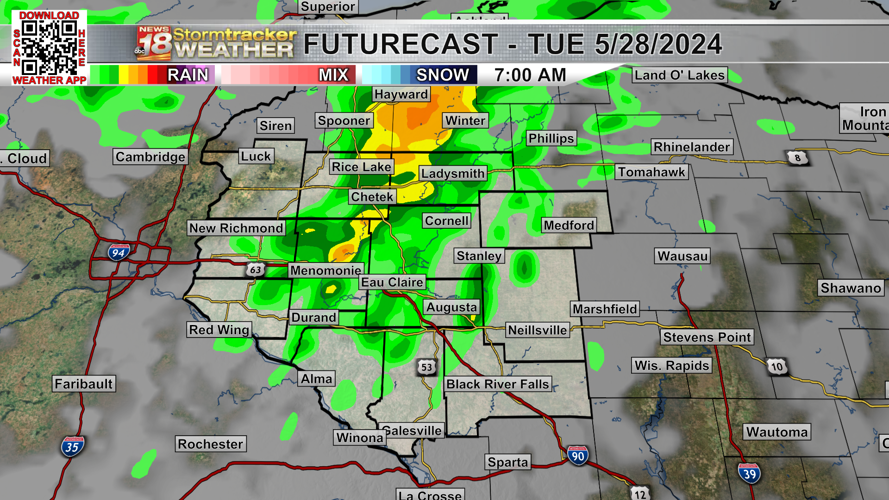 Chance of showers, isolated thunderstorms for Memorial Day and again on ...