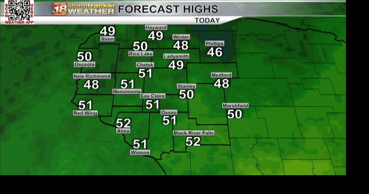 A drier second half of the week ahead; rain showers return over the ...