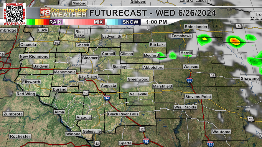 Mild temps with lower humidity in forecast except for during the next ...