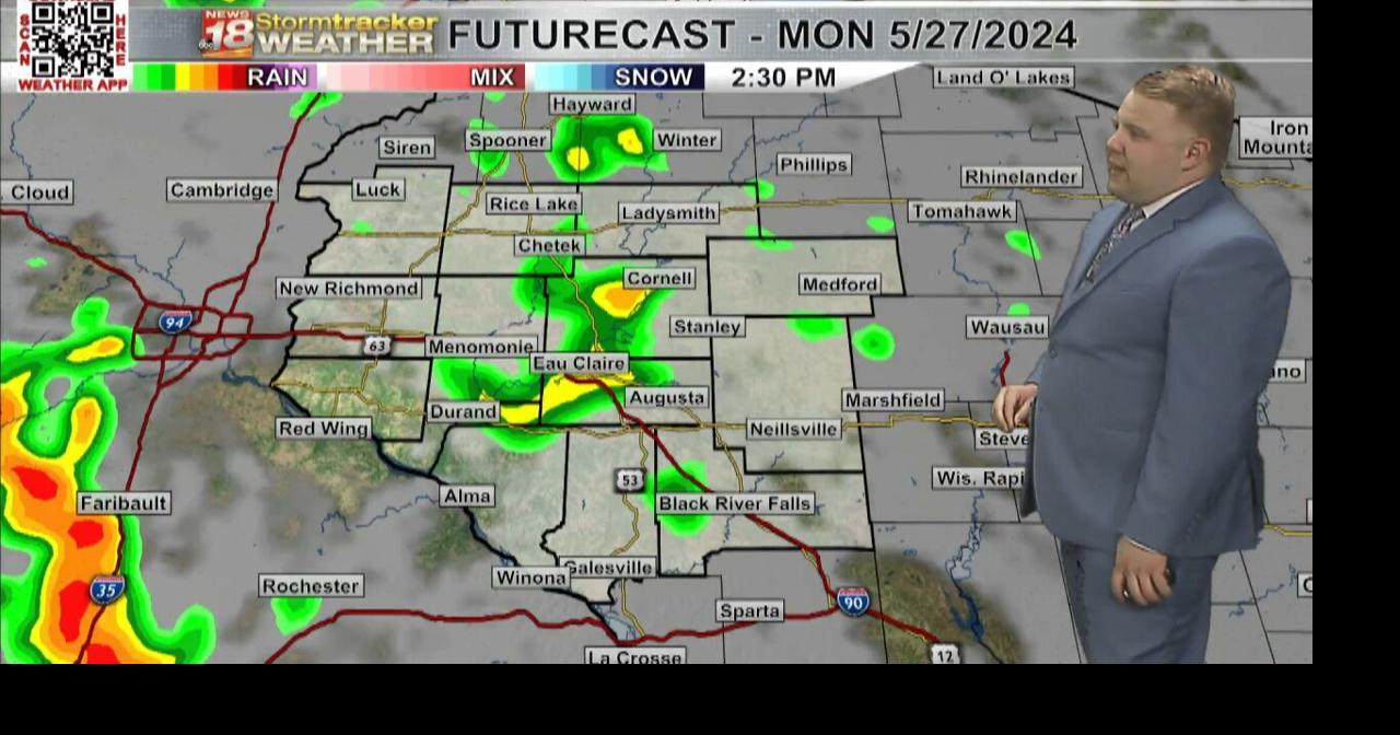 Chance of showers, isolated thunderstorms for Memorial Day and again on ...