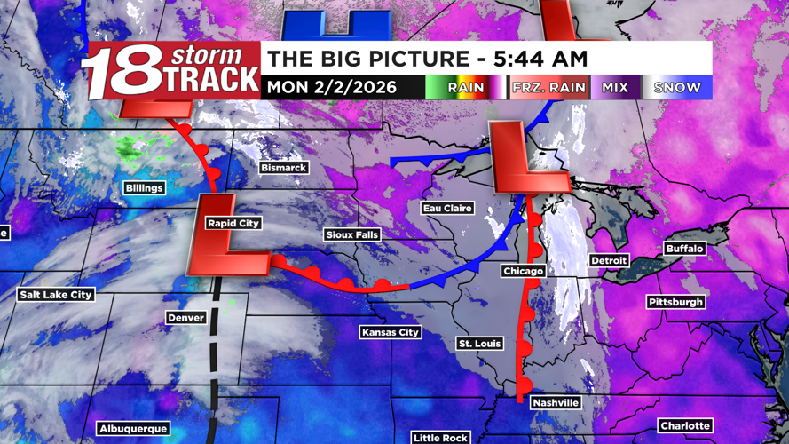 Slightly below average temps expected through midweek before we go ...