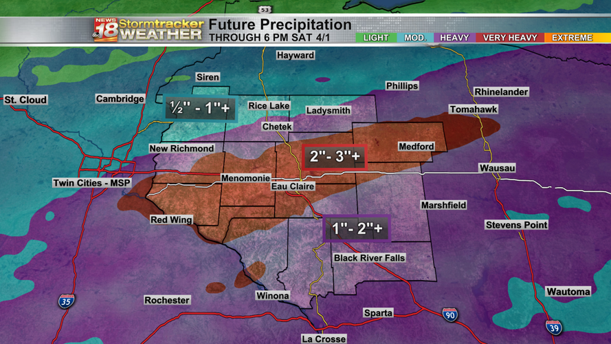 Snow, rain, thunder, wind, and more snow oh my! That's all in the