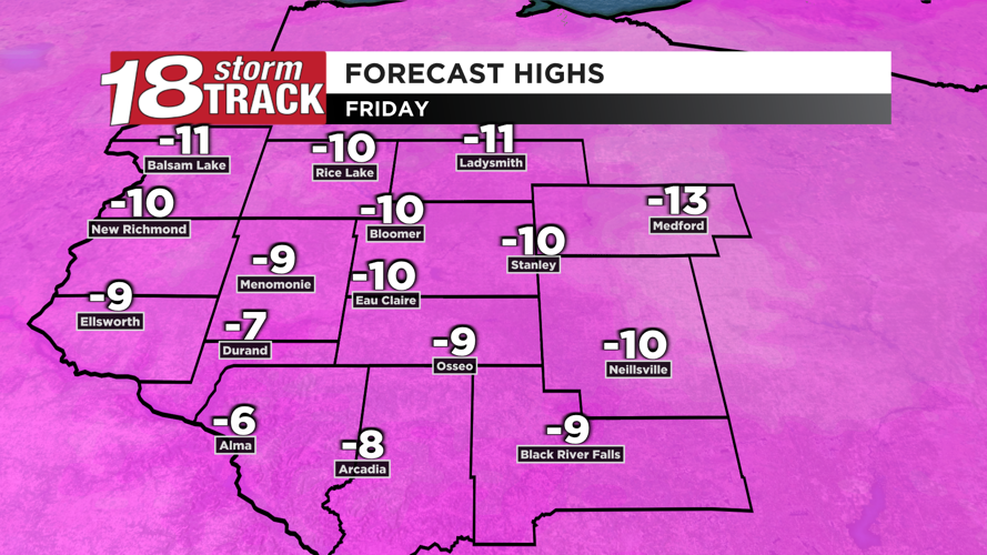 Chance of scattered snow showers today; dangerously cold conditions set ...