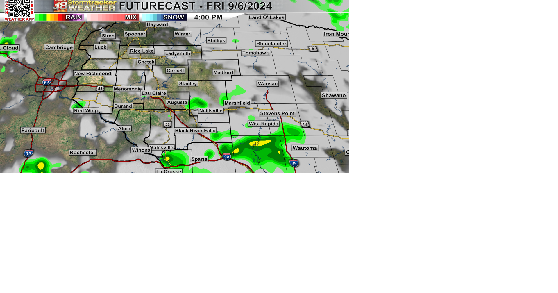 A cool Friday with highs in the mid 60s and chances for isolated to ...