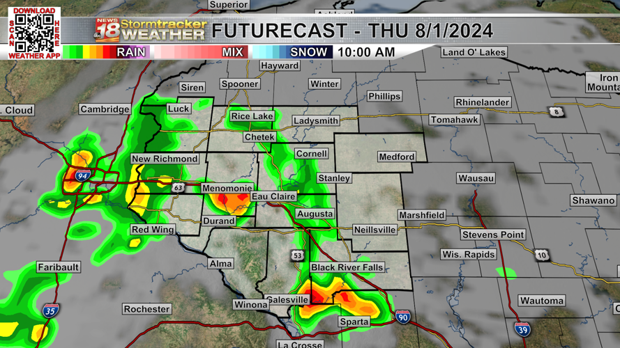 Toasty and steamy conditions to persist with scattered chances for rain ...