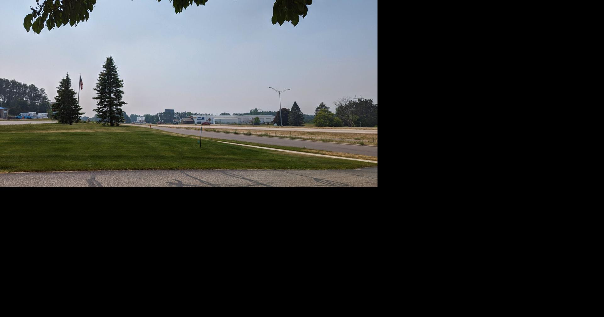 Haze seen across Eau Claire as DNR issues red air quality alert