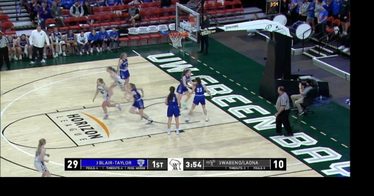 Wabeno/Laona gets a rebound bucket Video