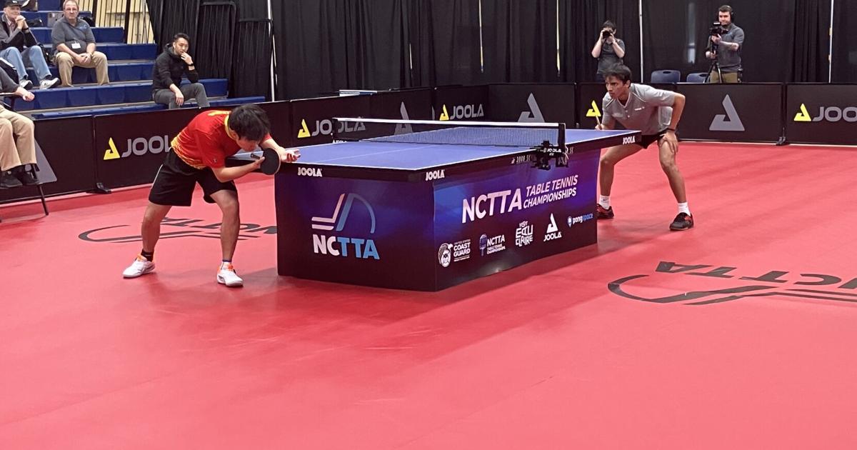 The college table tennis championship is coming to an end |  Eye on Eau Claire