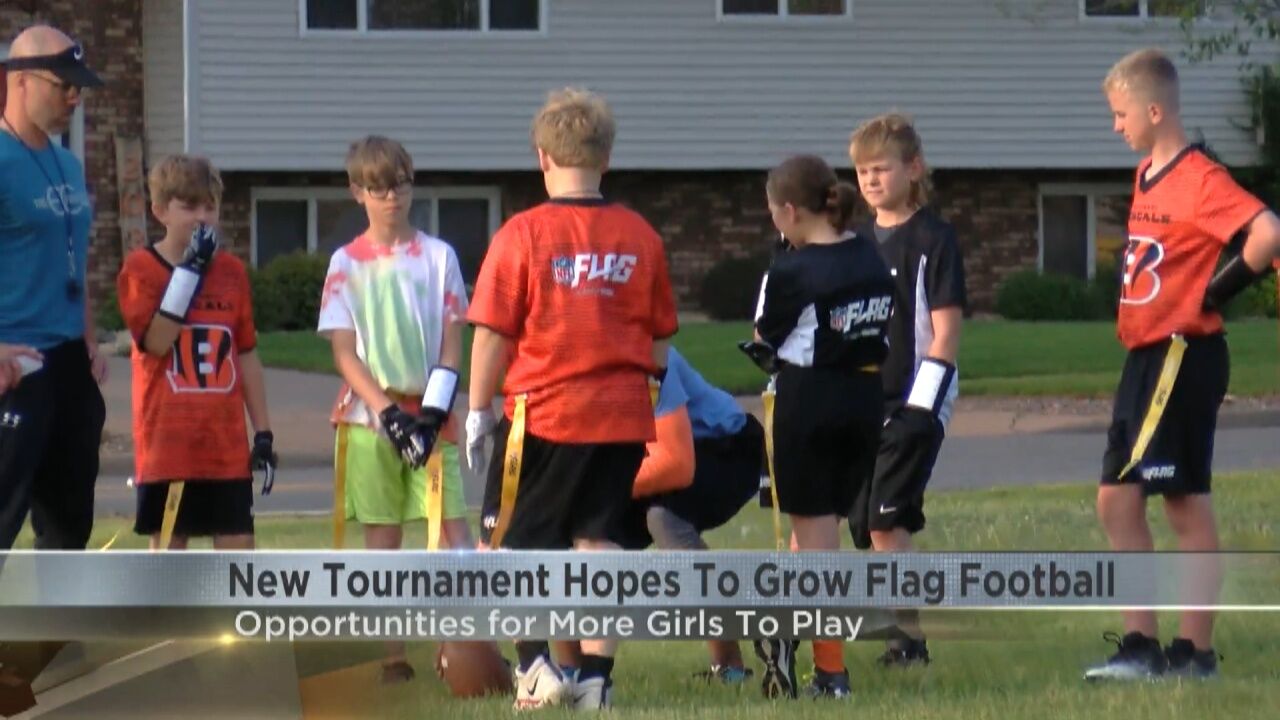 Chippewa Valley flag football teams take part in inaugural Green