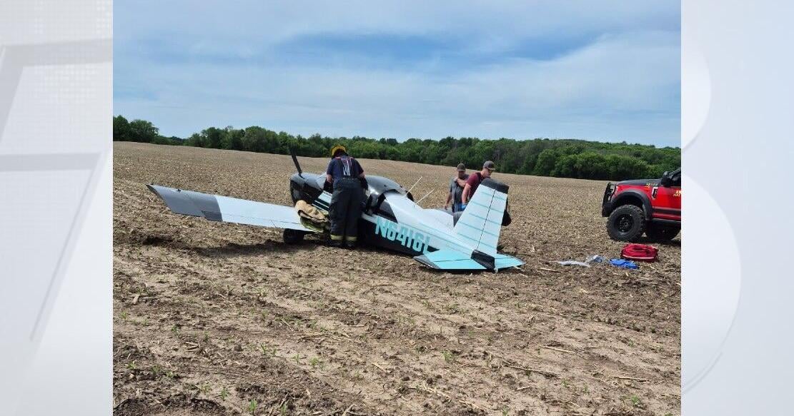 Pilot injured after emergency crash landing in Polk County Saturday