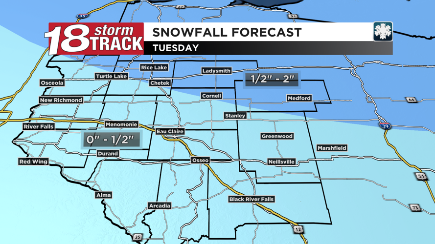 Clipper system to bring a quick burst of snow today followed by colder ...
